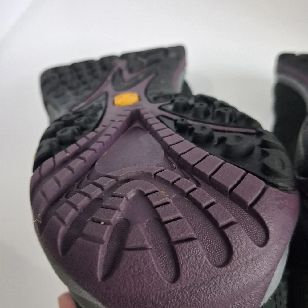 Merrell Women's Black and Purple Athletic Hiking Shoes